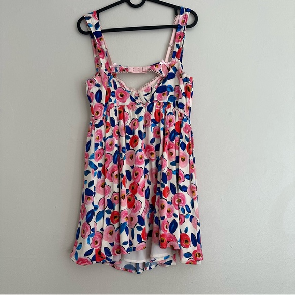 NWOT For Love & Lemon FLL Gianna Floral Mini Dress - Picture 3 of 3